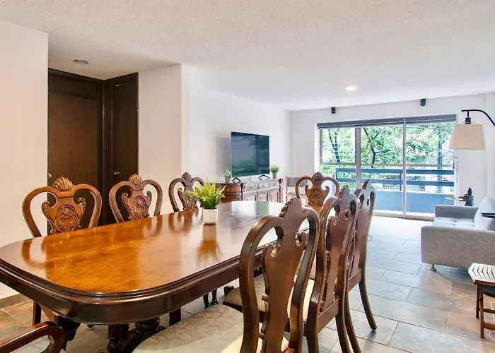 Panchito · Bright&spacious 3-br-2bth, Near Wtc/ Insurgentes Apartamento *